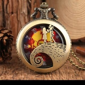 Various Nightmare Before Christmas Pocket Watches.  Choose 1.  See ALL pics